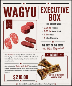 Wagyu - Executive Box