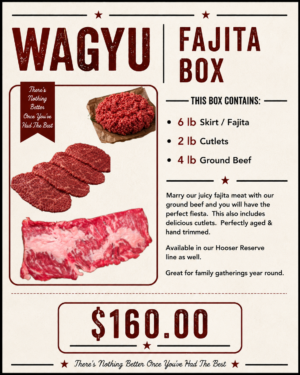 Wagyu - Fajita Box