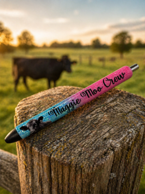 Custom Glitter Pen