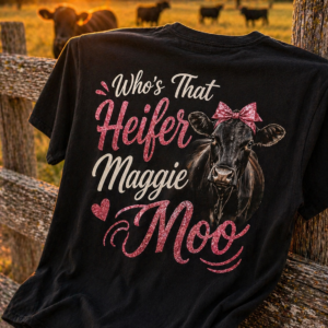 Who's That Heifer? Maggie Moo T-Shirt