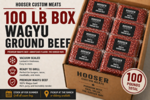 100 lb Wagyu Ground Beef Box (Stock Up Special)
