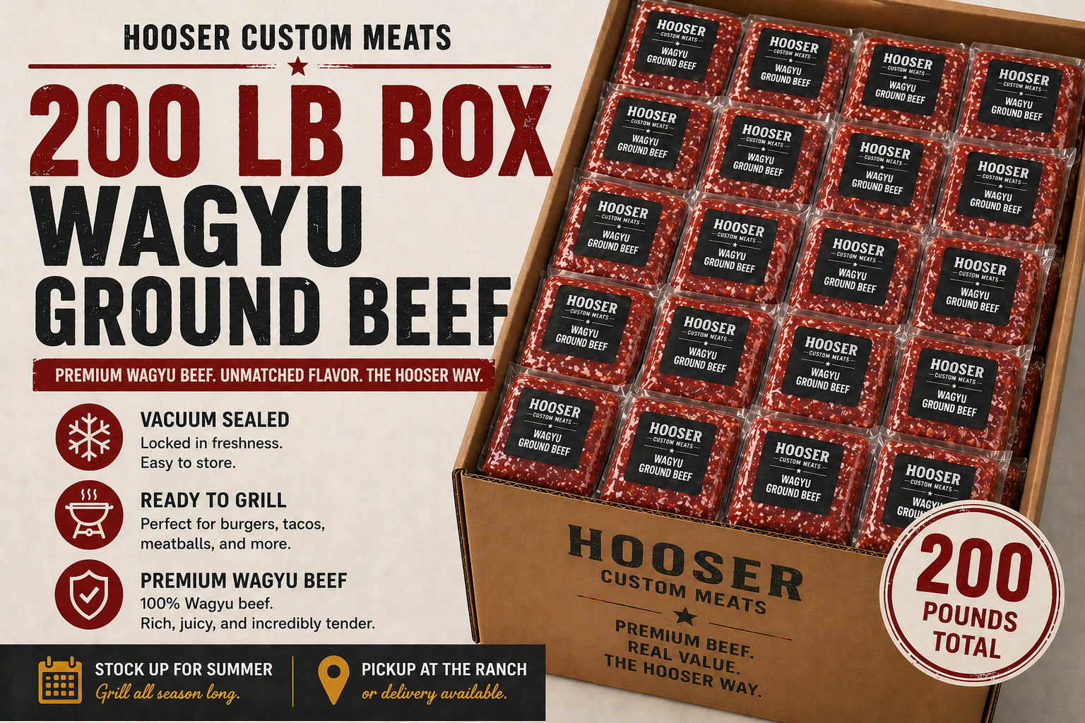 200 lb Wagyu box
