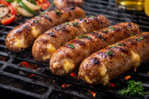 Cheesy Potato Brats