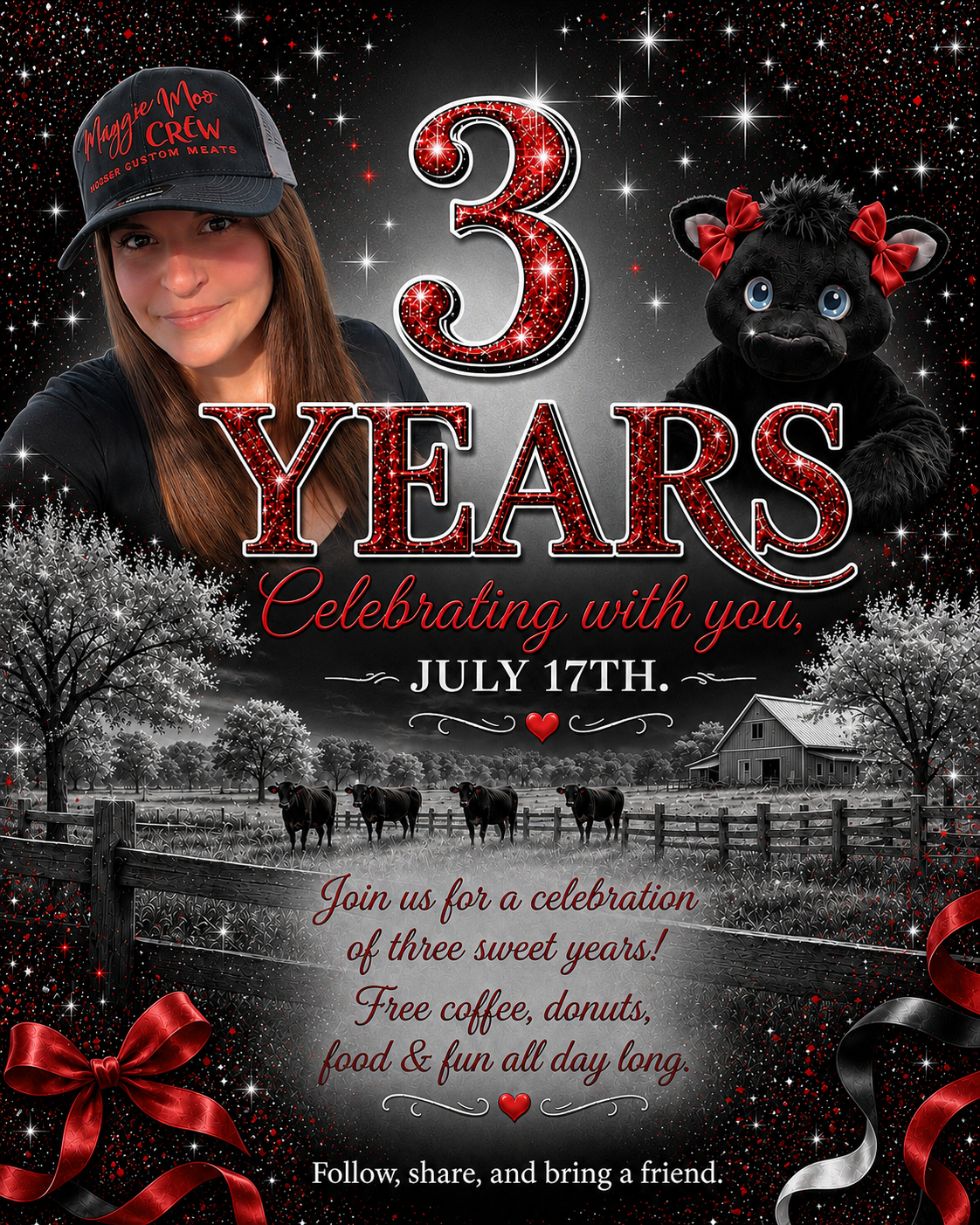 Tori's 3 Year Anniversary Party at Hooser Custom Meats
