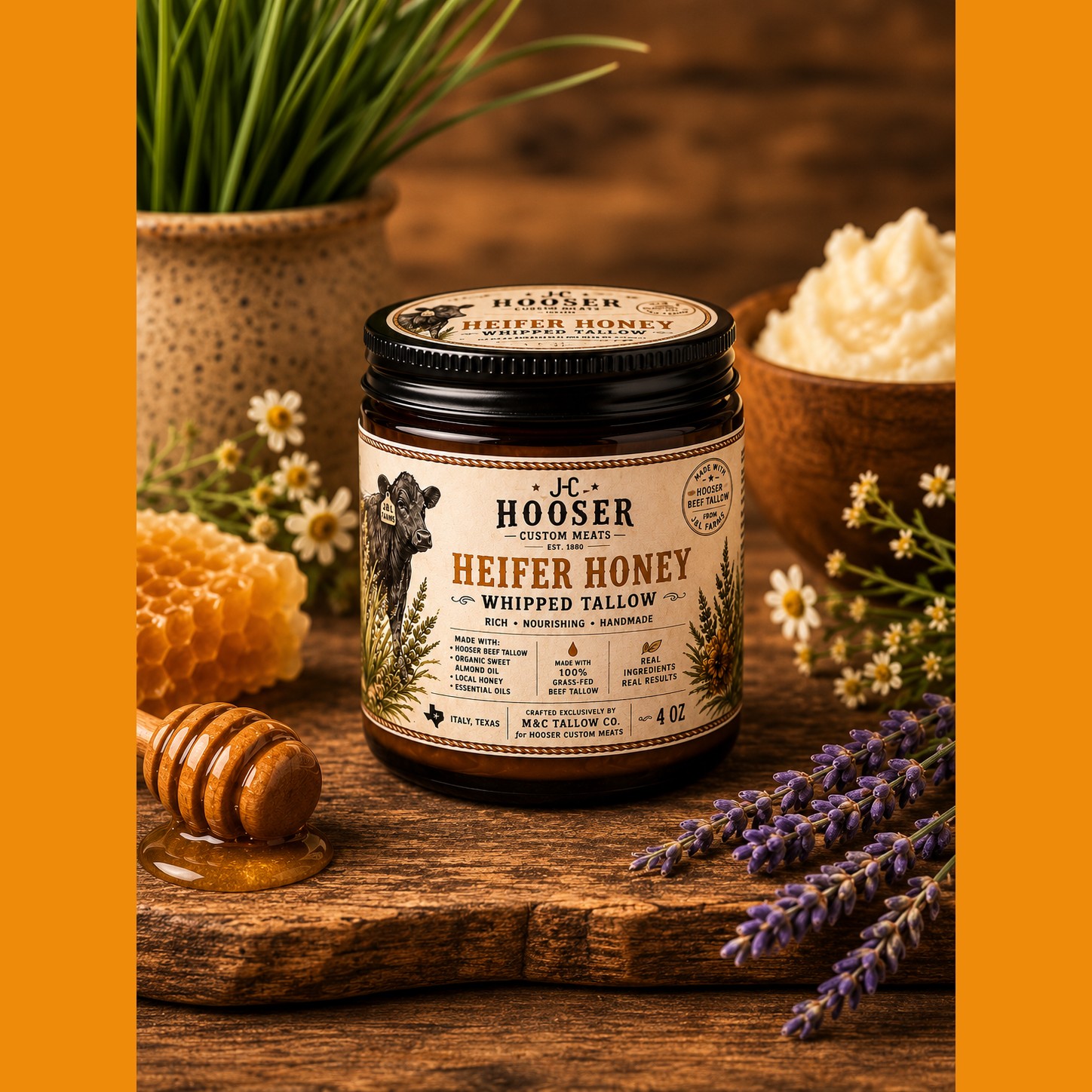 Heifer Honey Whipped Tallow