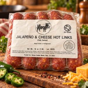 Hooser Reserve Jalapeño & Cheese Hot Links