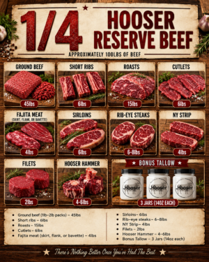 1/4 Hooser Reserve Beef