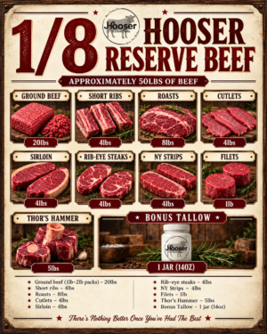 1/8 Hooser Reserve Beef