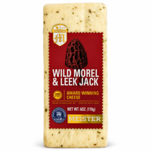 Wild Morel and Leek Jack Cheese 6 oz