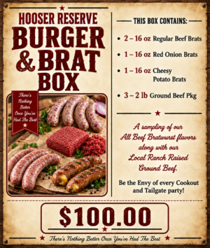 Hooser Reserve - Burger & Brat Box