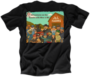 Adventures on the Ranch Adult T-Shirt